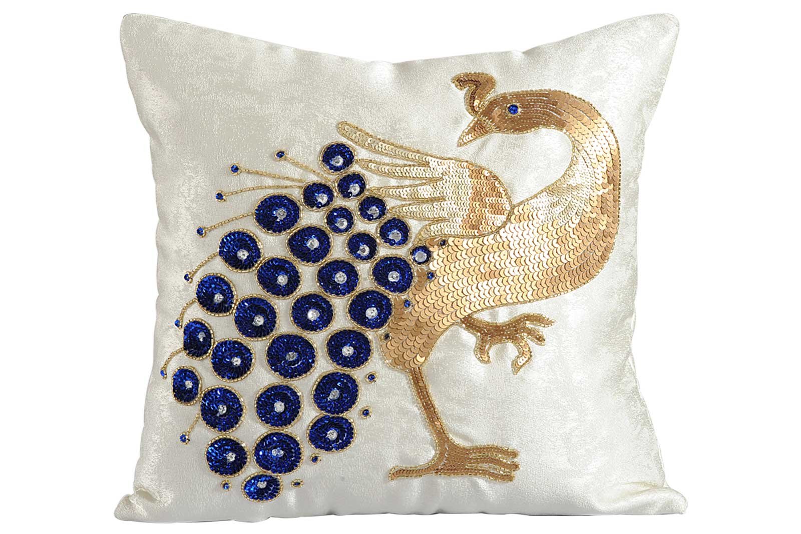 Peacock Cushion