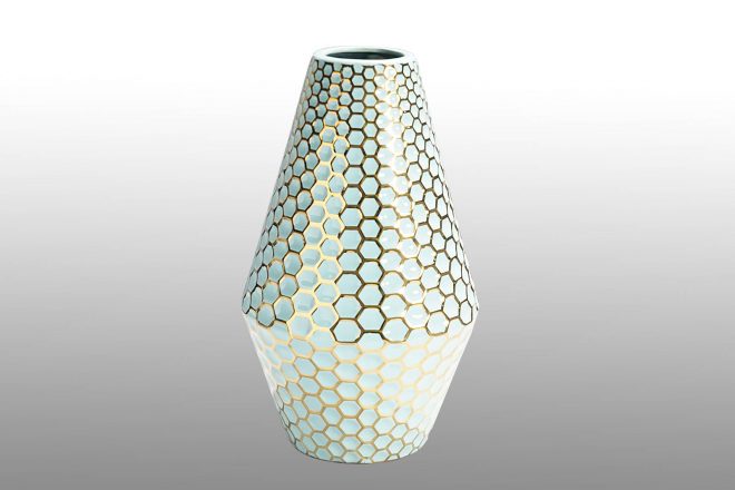 Aqua Green Vase
