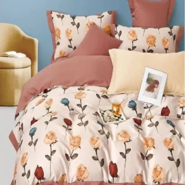 Fabiano 100% Cotton Satin King Size Bedsheet