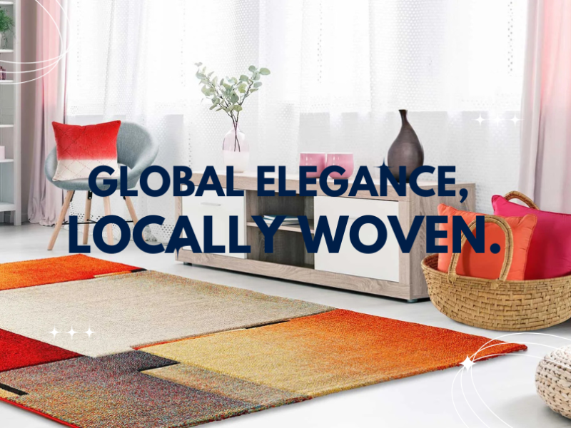 Global Inspiration Merged with Local Craft in Bellagio's Carpet Lines