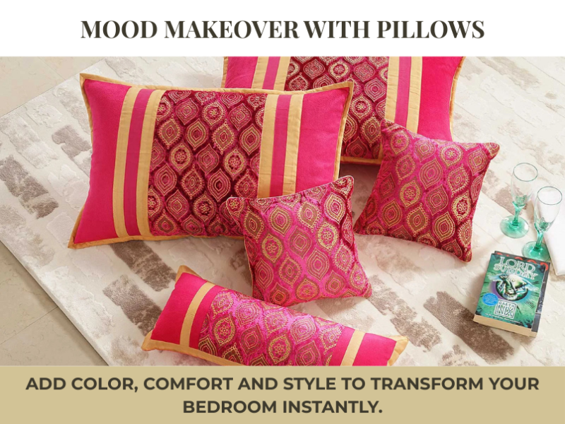 How Pillow Covers Can Change the Mood of Your Bedroom?