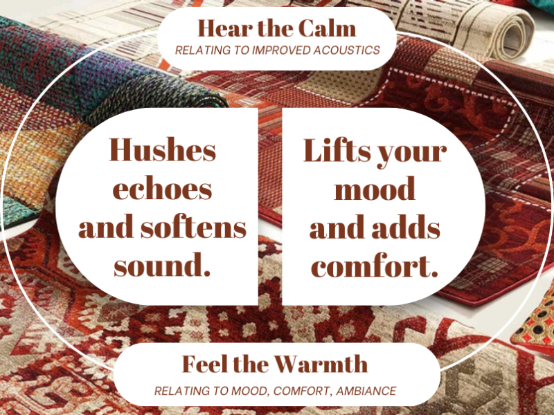 In What Ways Could Carpets Help Aid Acoustics and Mood?